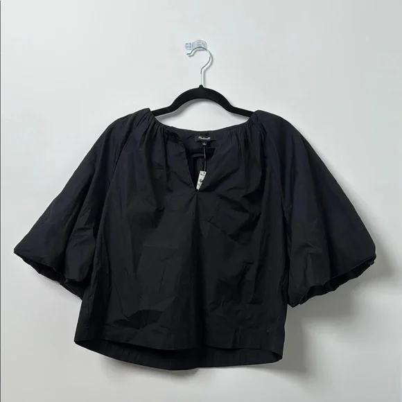 Madewell Bubble-Sleeve Top - Picture 3 of 5